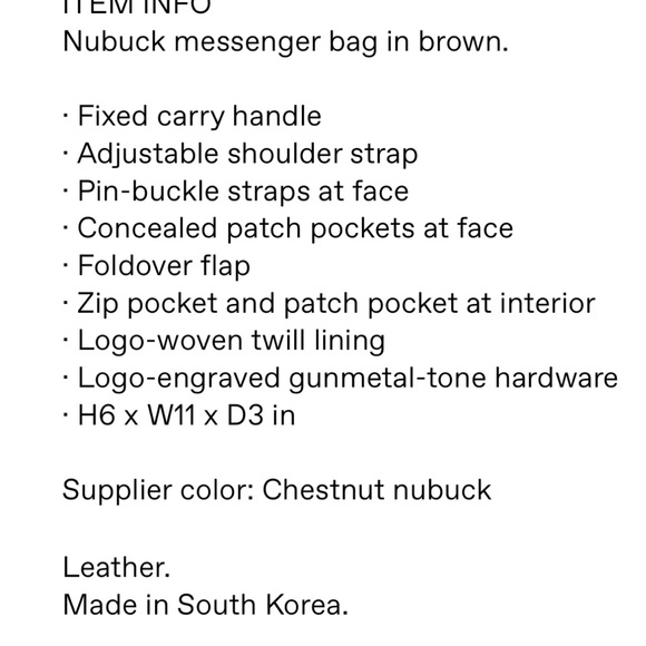 Marge Sherwood Brown Belted Bag - Picture 9 of 9